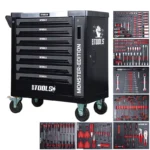 Servante d’atelier BM Tools 9/7 Monster Edition Grey – 7 tiroirs pleins et 1 porte
