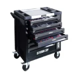 Servante d’atelier BM Tools 9/7 Monster Edition Grey – 7 tiroirs pleins et 1 porte – Image 5