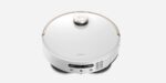 MOVA V50 Ultra Complete blanc : vue arrière et dessus du robot.